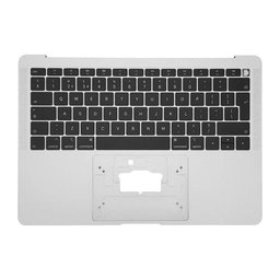 Apple MacBook Air 13" A1932 (2018 - 2019) - Superior Ramă Tastatură + Tastatură UK (Silver)