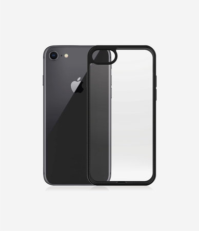 PanzerGlass - Caz ClearCase pentru iPhone 7, 8, SE 2020 ?i SE 2022, black