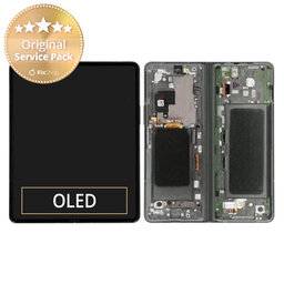 Samsung Galaxy Z Fold 3 F926B - Ecran LCD + Sticlă Tactilă + Ramă (Phantom Green) - GH82-26283B Genuine Service Pack