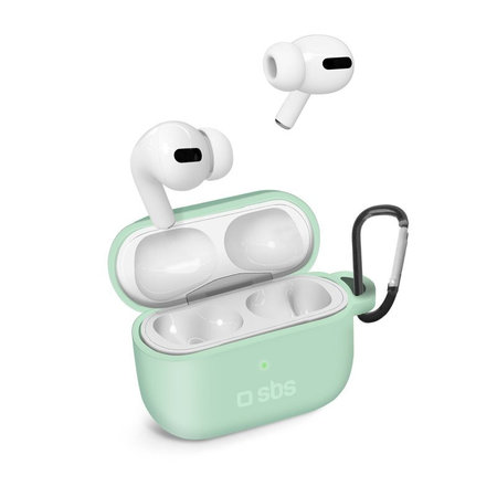 SBS - Silicon Caz pentru Apple AirPods Pro, light green