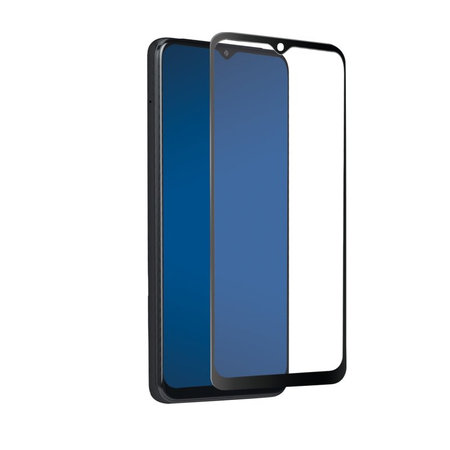 SBS - Geam Securizat Full Cover pentru Samsung Galaxy A03s, negru