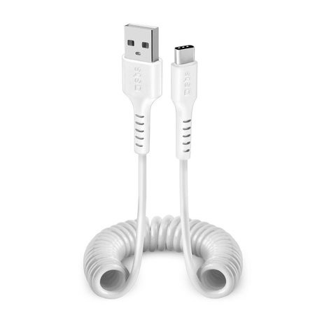 SBS - USB-C / USB Cablu (1m), alb