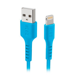 SBS - Lightning / USB Cablu (1m), light blue
