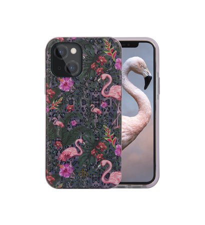 dbramante1928 - Puzdro Capri pentru iPhone 13, tropical flamingo
