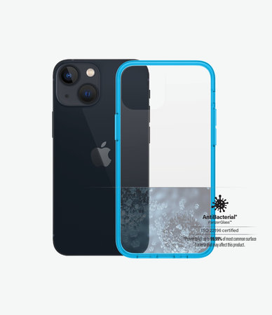PanzerGlass - Caz ClearCaseColor AB pentru iPhone 13 mini, bondi blue