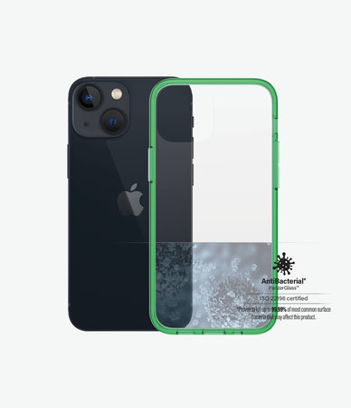 PanzerGlass - Caz ClearCaseColor AB pentru iPhone 13 mini, lime