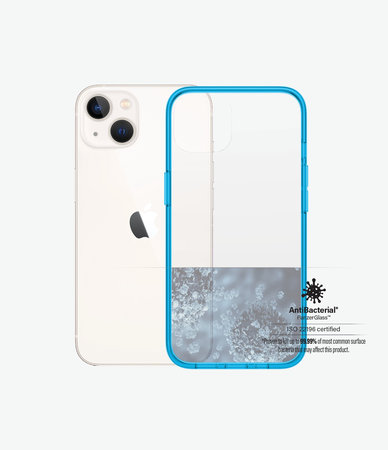 PanzerGlass - Caz ClearCaseColor AB pentru iPhone 13, bondi blue