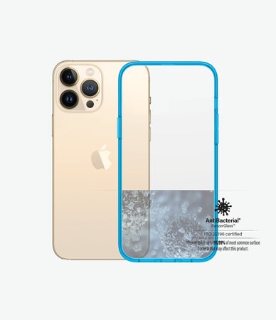 PanzerGlass - Caz ClearCaseColor AB pentru iPhone 13 Pro Max, bondi blue