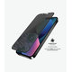 PanzerGlass - Geam Securizat Case Friendly Privacy AB pentru iPhone 13, 13 Pro, 14 & 16e, negru