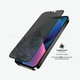 PanzerGlass - Geam Securizat Case Friendly Privacy AB pentru iPhone 13, 13 Pro, 14 & 16e, negru