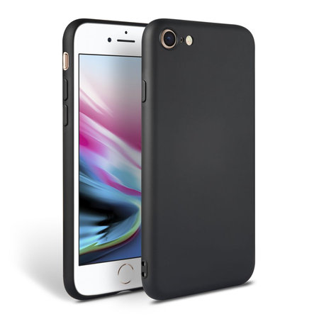 Tech-Protect - Husă Icon pentru iPhone SE 2020/8/7, negru