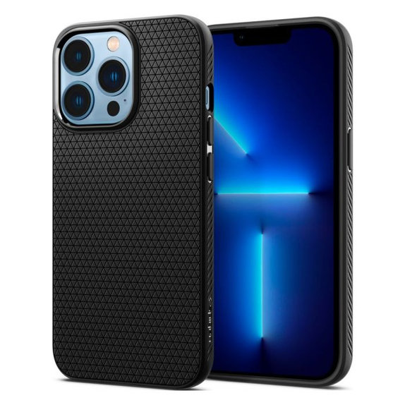 Spigen - Carcasă Liquid Air pentru iPhone 13 Pro Max, negru