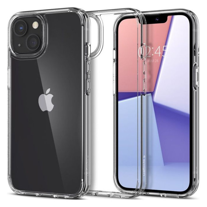 Spigen - Husă Ultra Hybrid pentru iPhone 13 mini, transparentă