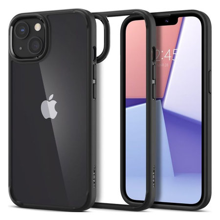 Spigen - Caz Ultra Hybrid pentru iPhone 13 mini, negru