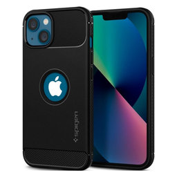 Spigen - Carcasă Rugged Armor pentru iPhone 13, negru