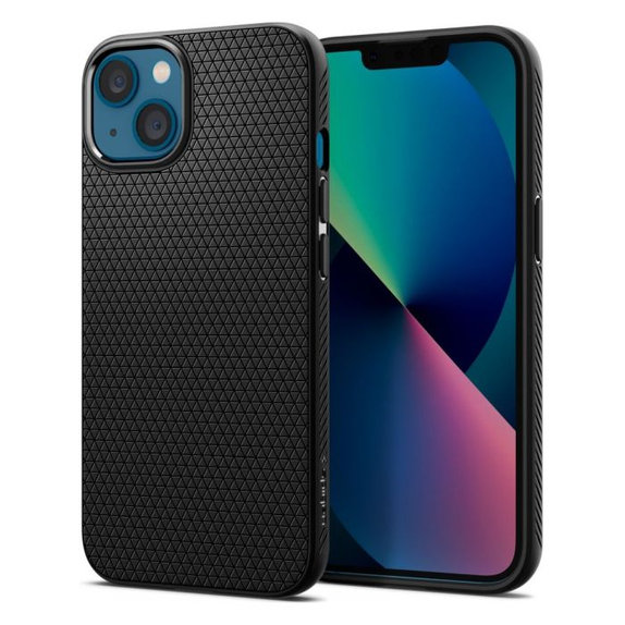 Spigen - Carcasă Liquid Air pentru iPhone 13, negru