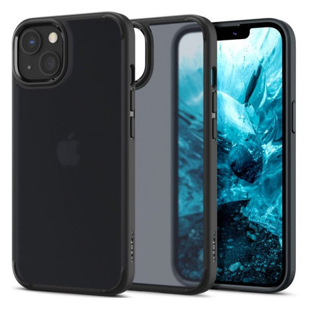 Spigen - Caz Ultra Hybrid pentru iPhone 13, negru