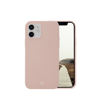dbramante1928 - Puzdro Mopeco pentru iPhone 12/12 Pro, pink sand