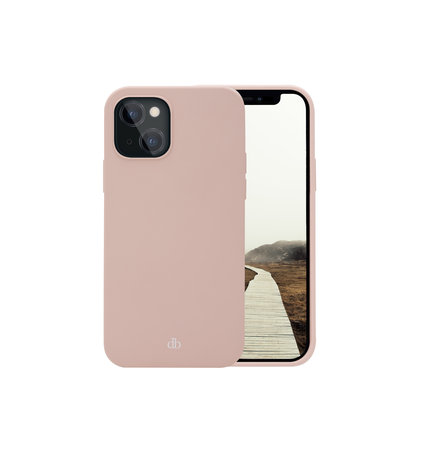 dbramante1928 - Puzdro Mopeco pentru iPhone 13 mini, pink sand