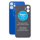 Apple iPhone 12 Mini - Sticlă Carcasă Spate cu Orificiu Mărit pentru Cameră (Blue)