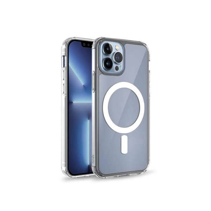 Fonex - Puzdro Invisible Plus pentru iPhone 13 Pro, transparentná