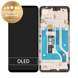 Motorola Edge 20 Lite XT2139 - Ecran LCD + Sticlă Tactilă + Ramă - 5D68C19271 Genuine Service Pack