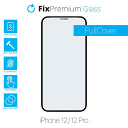 FixPremium FullCover Glass - Geam securizat pentru iPhone 12 & 12 Pro