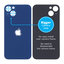 Apple iPhone 13 - Sticlă Carcasă Spate cu Orificiu Mărit pentru Cameră (Blue)