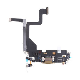 Apple iPhone 13 Pro - Conector de Încărcare + Cablu Flex (Gold)