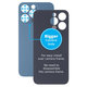 Apple iPhone 13 Pro - Sticlă Carcasă Spate cu Orificiu Mărit pentru Cameră (Blue)