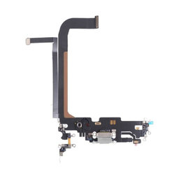 Apple iPhone 13 Pro Max - Conector de Încărcare + Cablu Flex (Silver)