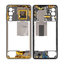 Samsung Galaxy M52 5G M526B - Ramă Mijlocie (Black) - GH98-46916A Genuine Service Pack
