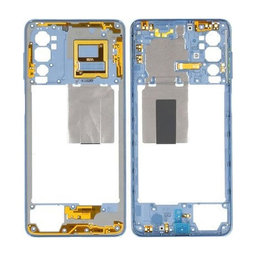Samsung Galaxy M52 5G M526B - Ramă Mijlocie (Light Blue) - GH98-46916B Genuine Service Pack