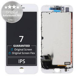 Apple iPhone 7 - Ecran LCD + Sticlă Tactilă + Ramă (White) Original Refurbished PRO