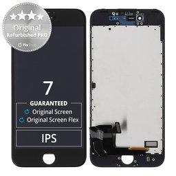 Apple iPhone 7 - Ecran LCD + Sticlă Tactilă + Ramă (Black) Original Refurbished PRO