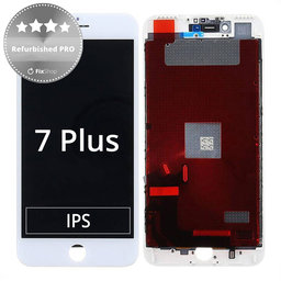 Apple iPhone 7 Plus - Ecran LCD + Sticlă Tactilă + Ramă (White) Refurbished PRO