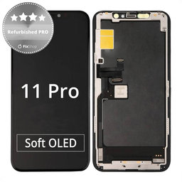 Apple iPhone 11 Pro - Ecran LCD + Sticlă Tactilă + Ramă Refurbished PRO