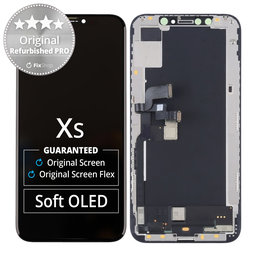 Apple iPhone XS - Ecran LCD + Sticlă Tactilă + Ramă Original Refurbished PRO