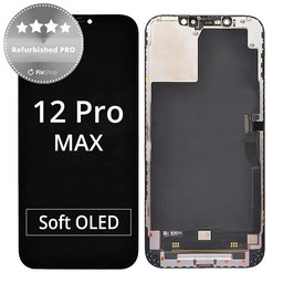 Apple iPhone 12 Pro Max - Ecran LCD + Sticlă Tactilă + Ramă Refurbished PRO