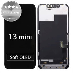 Apple iPhone 13 Mini - Ecran LCD + Sticlă Tactilă + Ramă Refurbished PRO