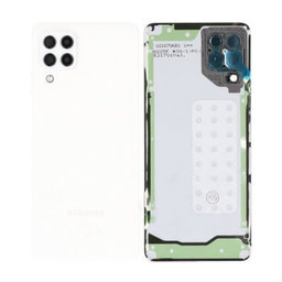 Samsung Galaxy M22 M225F - Carcasă Baterie (White) - GH82-26674B Genuine Service Pack