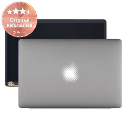 Apple MacBook Pro 15" A1990 (2018 - 2019) - Ecran LCD + Sticlă Frontală + Carcasă Spate (Space Gray) Original Refurbished