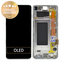 Samsung Galaxy S10 G973F - Ecran LCD + Sticlă Tactilă + Ramă (Silver) - GH82-18850G, GH82-18835G Genuine Service Pack