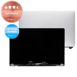 Apple MacBook Pro 13" A1989 (2018 - 2019) - Ecran LCD + Sticlă Frontală + Carcasă Spate (Silver) Refurbished