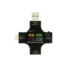 Eversame 2in1 - USB Tester / Multimeter (USB-C a USB 3.0)