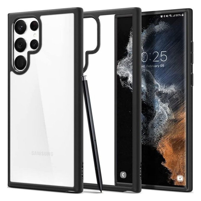 Spigen - Tok Ultra Hybrid - Samsung Galaxy S22 Ultra, Matte Black