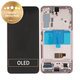 Samsung Galaxy S22 S901B - Ecran LCD + Sticlă Tactilă + Ramă (Pink Gold) - GH82-27520D, GH82-27521D Genuine Service Pack