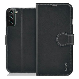 Fonex - Caz Book Identity pentru Samsung Galaxy S22, negru