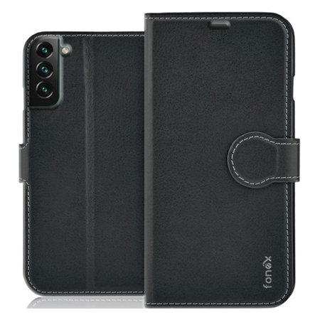 Fonex - Caz Book Identity pentru Samsung Galaxy S22+, negru
