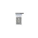 Samsung Galaxy S22 Ultra S908B - Slot SIM (Graphite) - GH98-47138E Genuine Service Pack